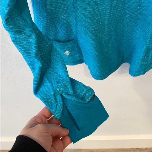 Lululemon blue lightweight exercise jacket!!!! - Picture 7 of 7